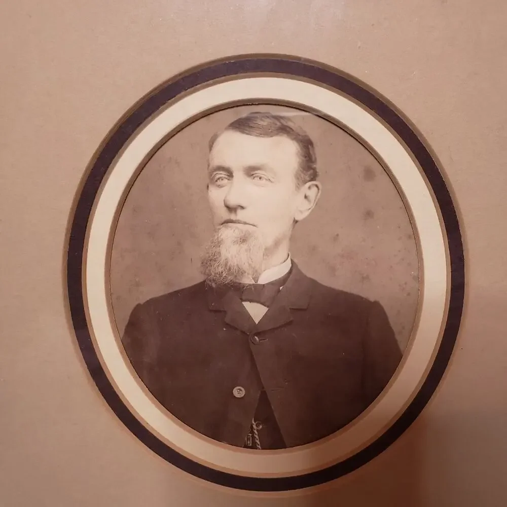 Antique Haunted Art, Sepia Tone Family Photo Collage